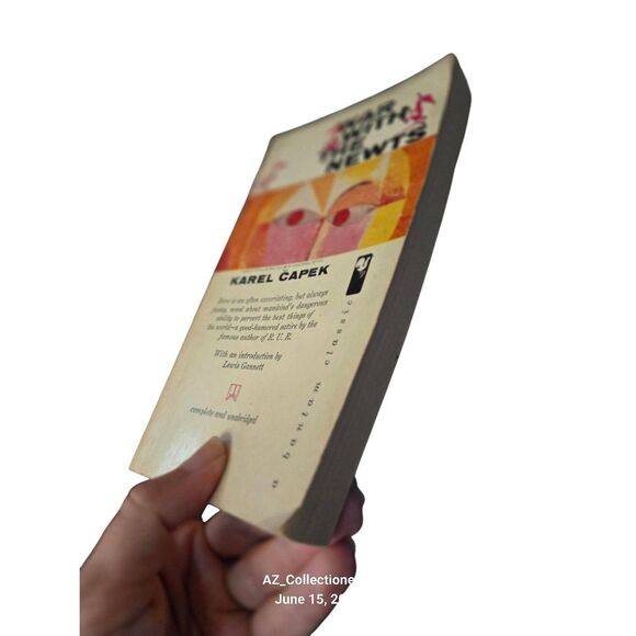 War with the newts by Karl Capek - bantam classic - Picture 4 of 6